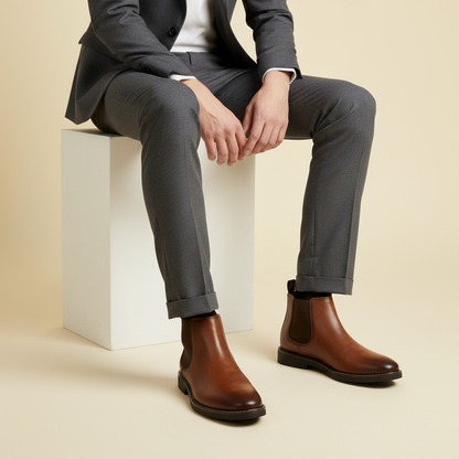 Classic Chelsea Boots Men | Stylish Men's Boots