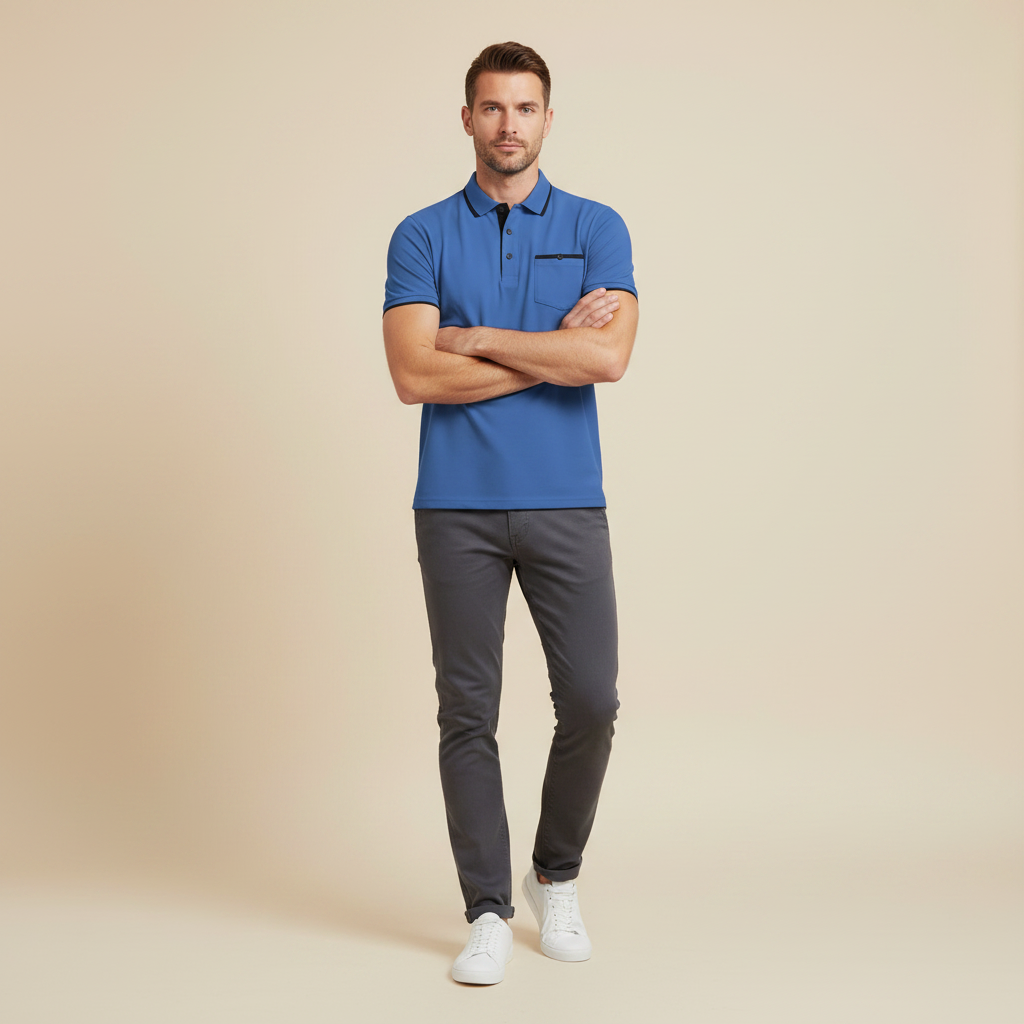 Men's Classic Fit Polo Shirt | Versatile Casual Wear