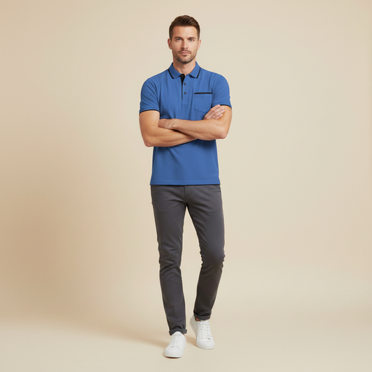 Men's Classic Fit Polo Shirt | Versatile Casual Wear